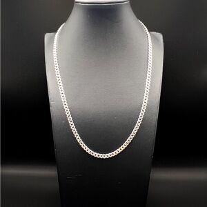 Sterling .925 silver curb chain